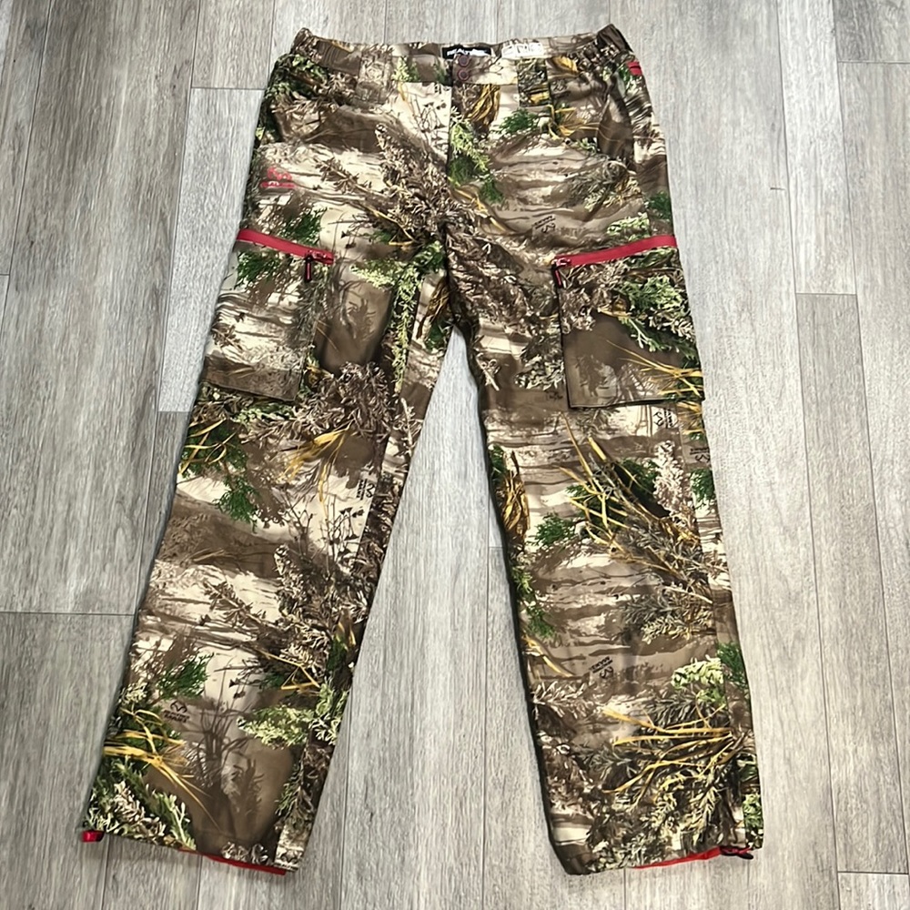 RealTree camo hunting hiking fishing windproof, water resistant pants 36x40
